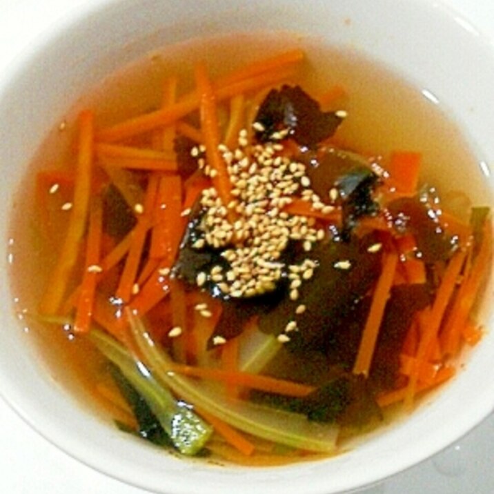シャキシャキ野菜スープ